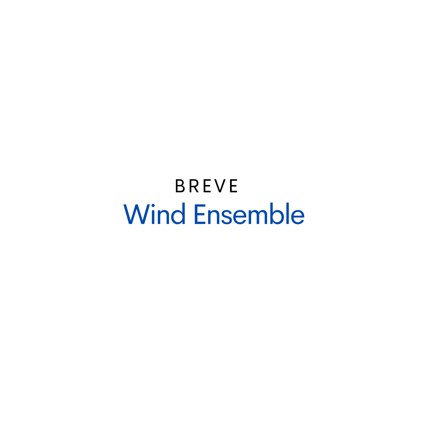 Breve Wind Ensemble, published by Breve Music Studios, primarily performs classical music