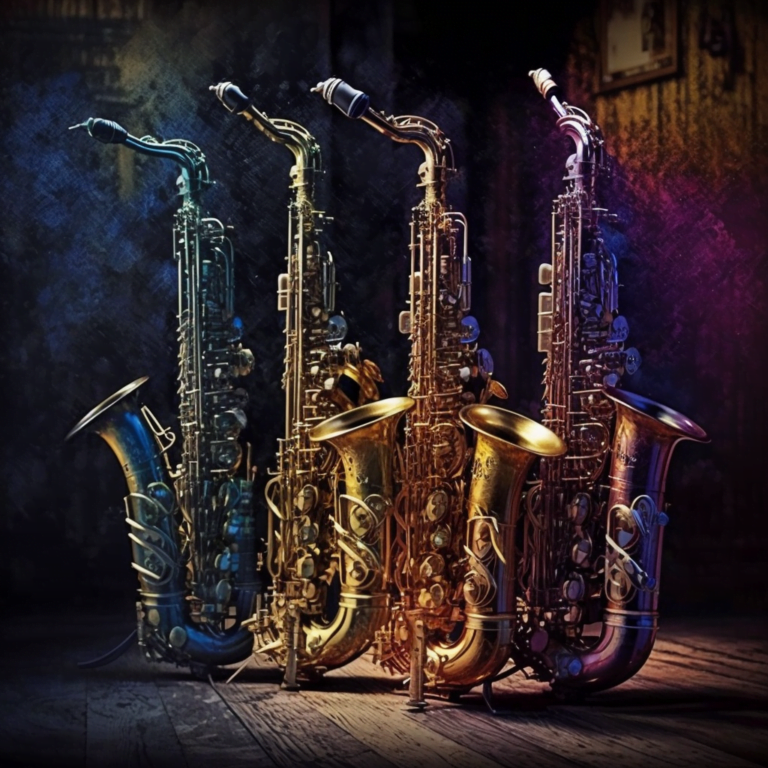 5 Saxophones