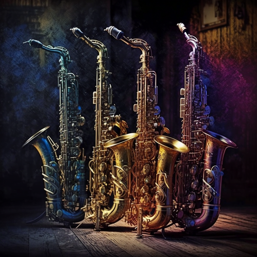 4 Saxophones